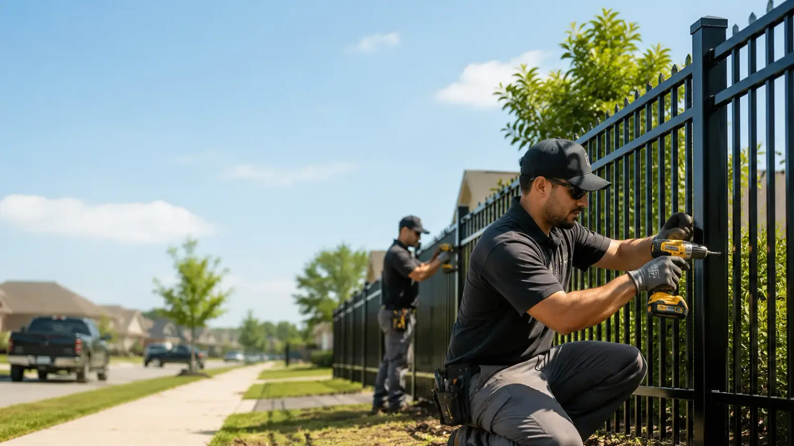 Metal Fence Installation in Timewell, IL
